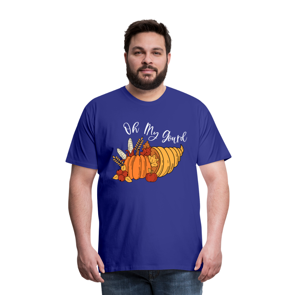 GU 'Oh My Gourd' Unisex Premium T-Shirt - royal blue