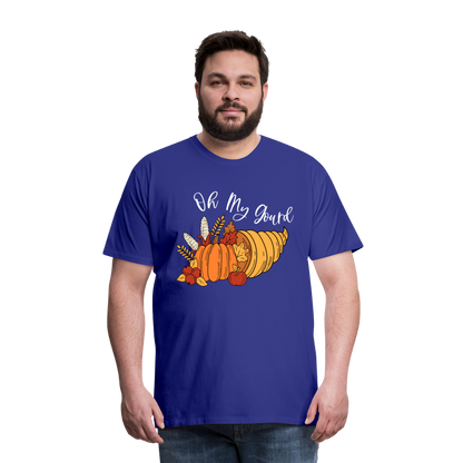 GU 'Oh My Gourd' Unisex Premium T-Shirt - royal blue