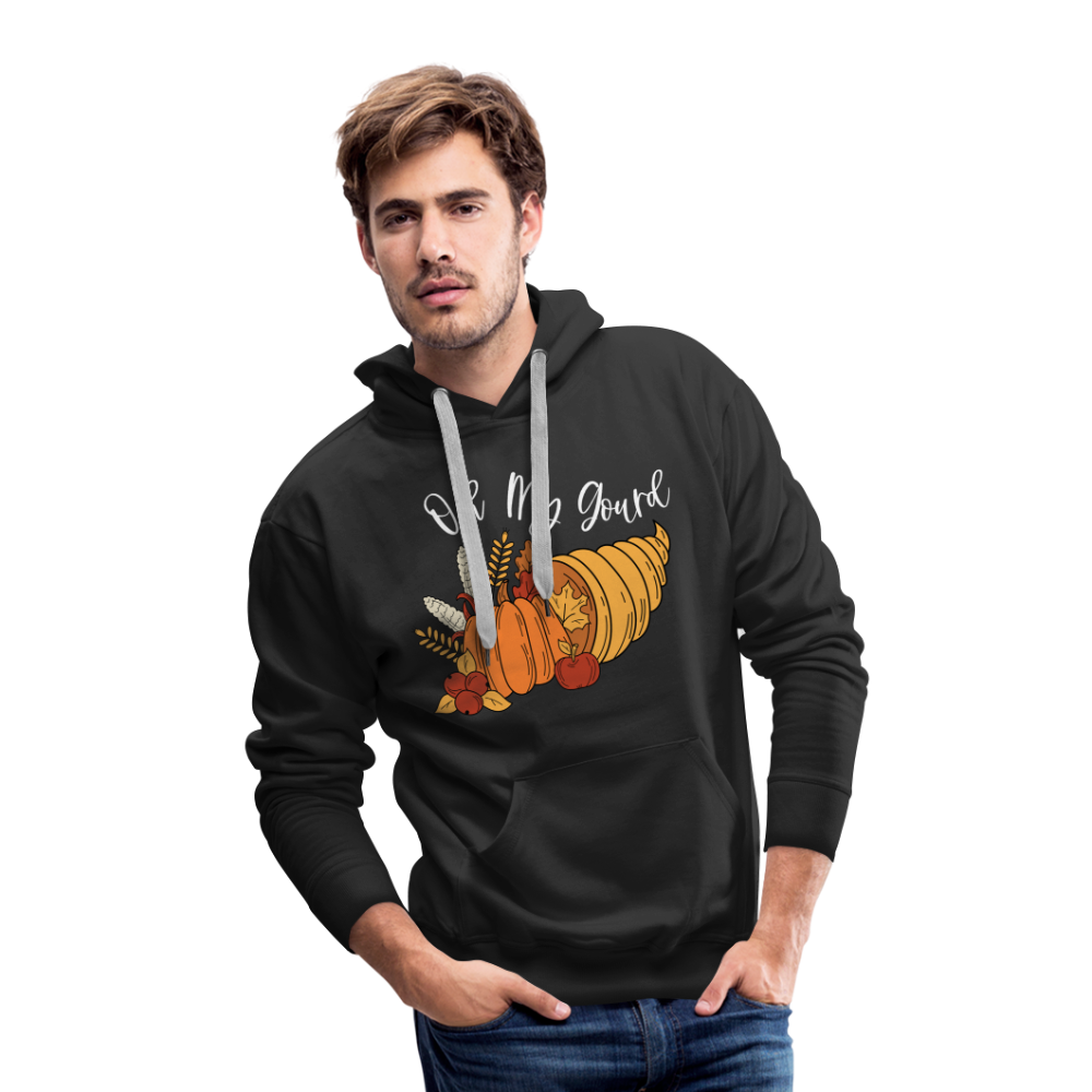 GU 'Oh My Gourd' Unisex Premium Hoodie - black