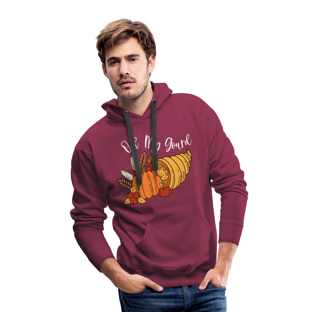 GU 'Oh My Gourd' Unisex Premium Hoodie - burgundy