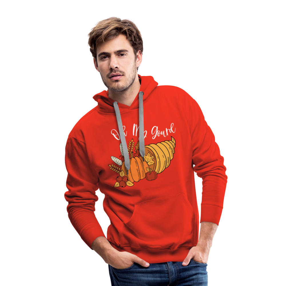 GU 'Oh My Gourd' Unisex Premium Hoodie - red