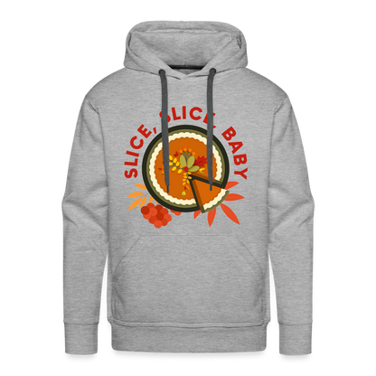 GU 'Slice, Slice, Baby' Unisex Premium Hoodie - heather grey