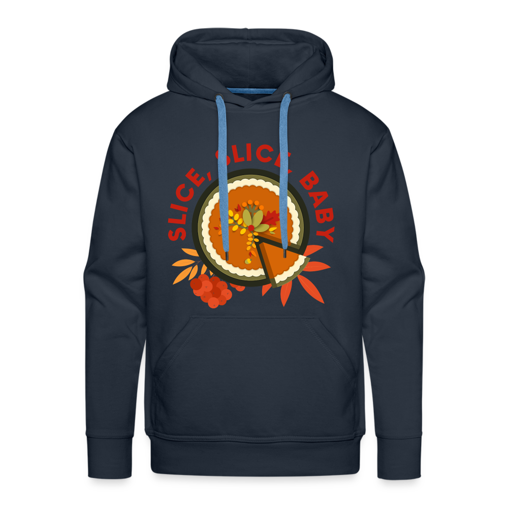 GU 'Slice, Slice, Baby' Unisex Premium Hoodie - navy