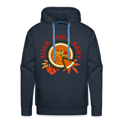 GU 'Slice, Slice, Baby' Unisex Premium Hoodie - navy