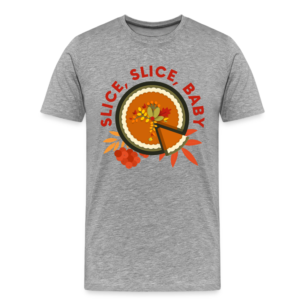 GU 'Slice, Slice, Baby' Unisex Premium T-Shirt - heather gray