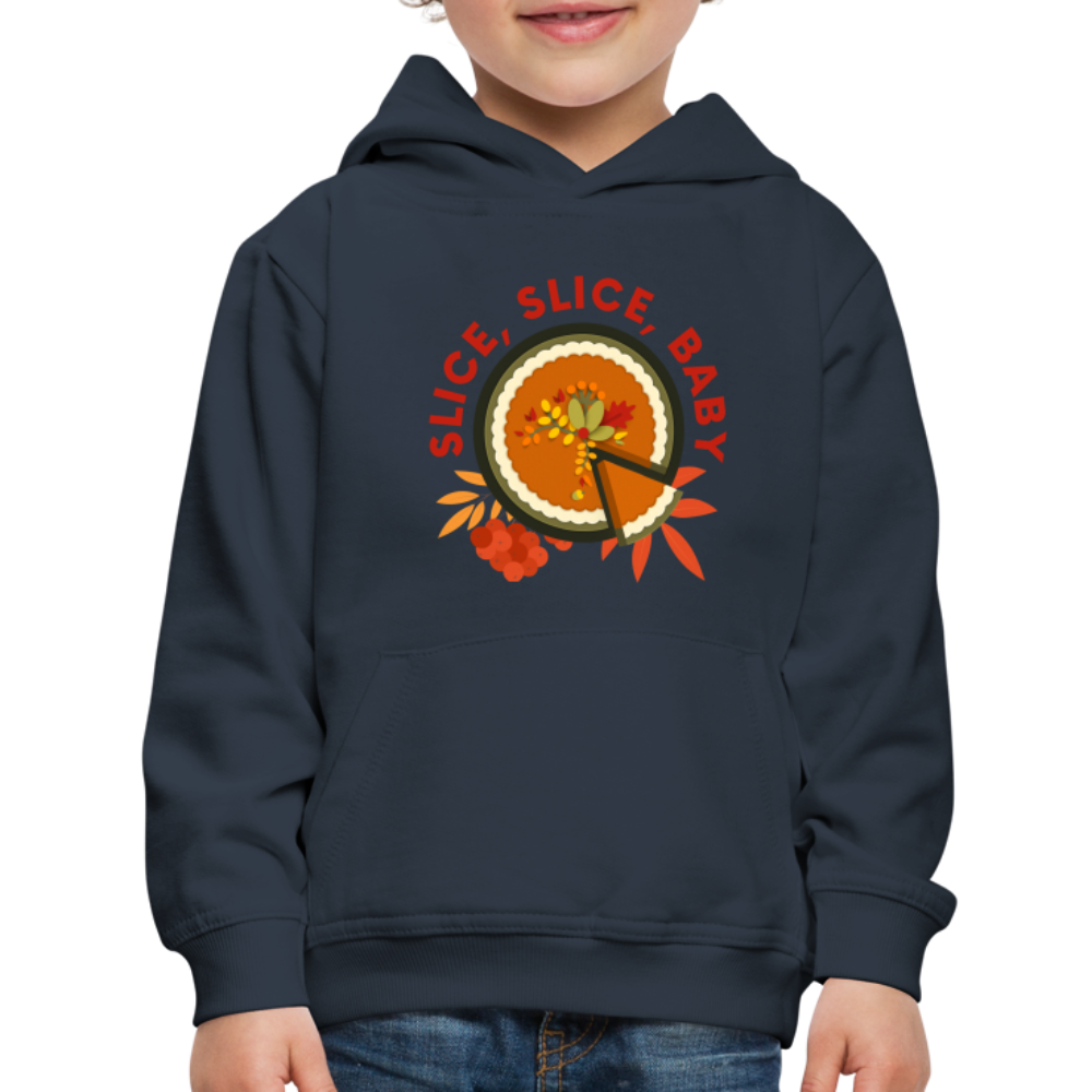 GU 'Slice, Slice, Baby' Youth Premium Hoodie - navy