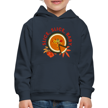 GU 'Slice, Slice, Baby' Youth Premium Hoodie - navy