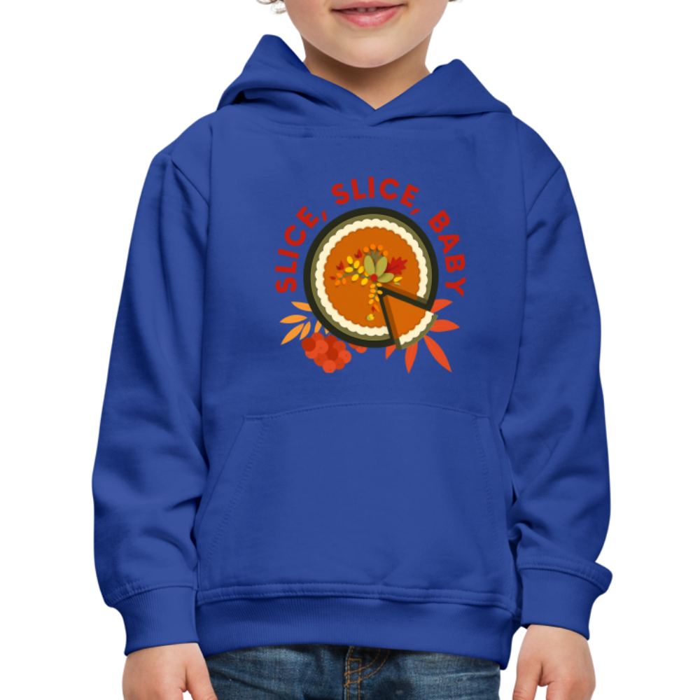 GU 'Slice, Slice, Baby' Youth Premium Hoodie - royal blue