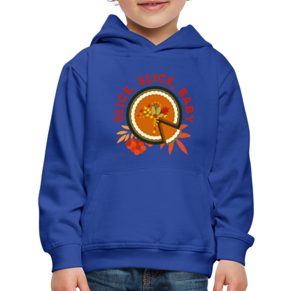 GU 'Slice, Slice, Baby' Youth Premium Hoodie - royal blue