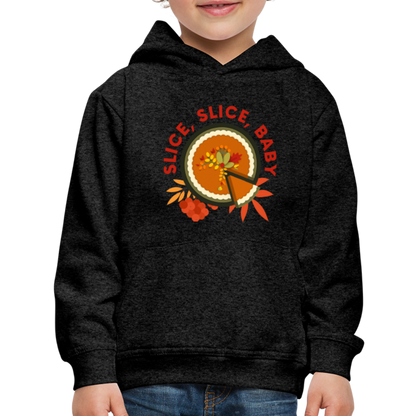 GU 'Slice, Slice, Baby' Youth Premium Hoodie - charcoal grey