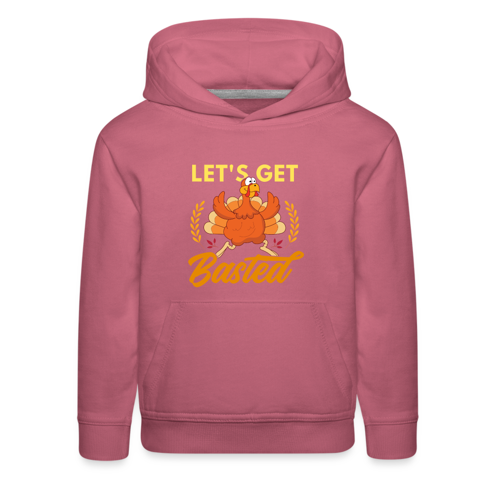 GU 'Let's Get Basted' Youth Premium Hoodie - mauve