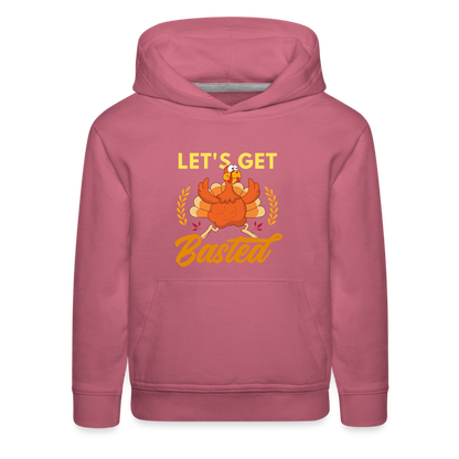 GU 'Let's Get Basted' Youth Premium Hoodie - mauve