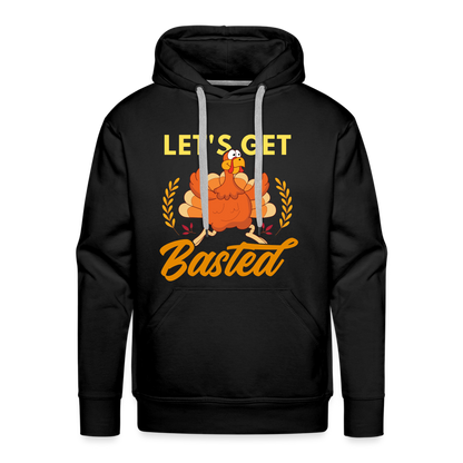 GU 'Let's Get Basted' Unisex Premium Hoodie - black