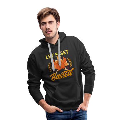 GU 'Let's Get Basted' Unisex Premium Hoodie - black