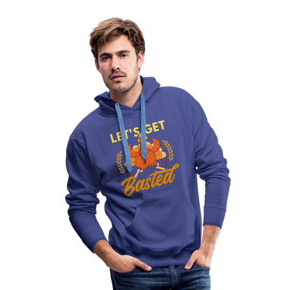 GU 'Let's Get Basted' Unisex Premium Hoodie - royal blue