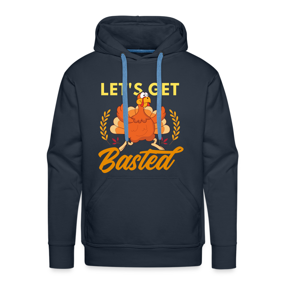 GU 'Let's Get Basted' Unisex Premium Hoodie - navy