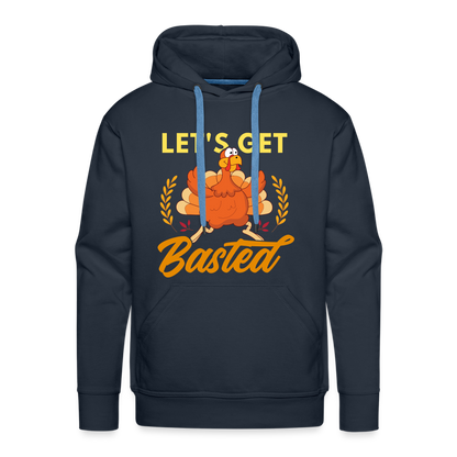 GU 'Let's Get Basted' Unisex Premium Hoodie - navy