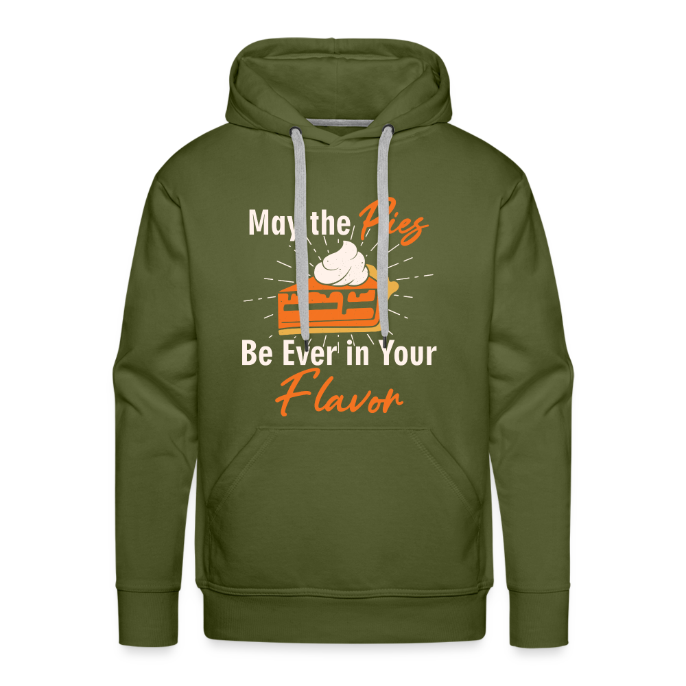 GU 'May the Pies' Unisex Premium Hoodie - olive green