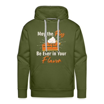 GU 'May the Pies' Unisex Premium Hoodie - olive green