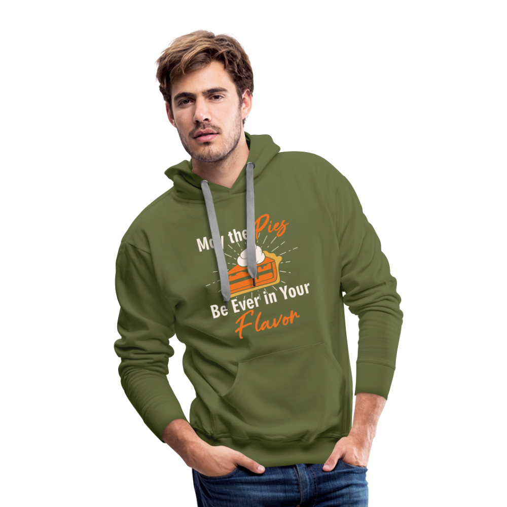 GU 'May the Pies' Unisex Premium Hoodie - olive green