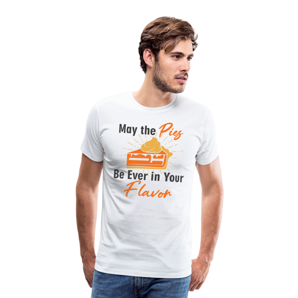 GU 'May the Pies' Light Unisex Premium T-Shirt - white