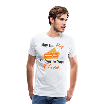 GU 'May the Pies' Light Unisex Premium T-Shirt - white