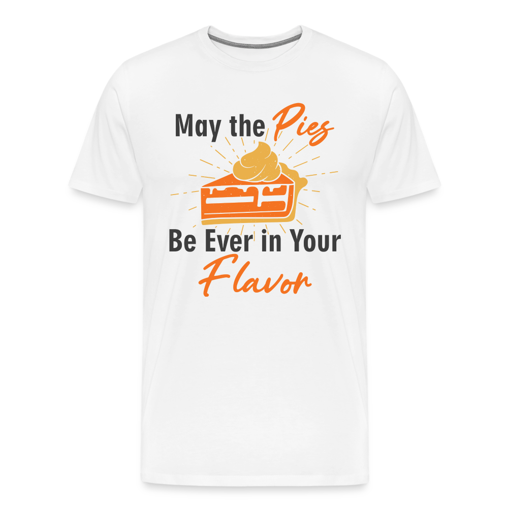 GU 'May the Pies' Light Unisex Premium T-Shirt - white