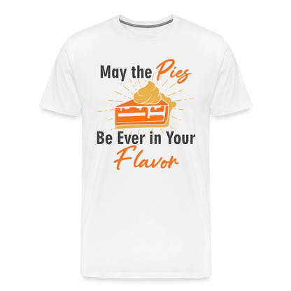 GU 'May the Pies' Light Unisex Premium T-Shirt - white