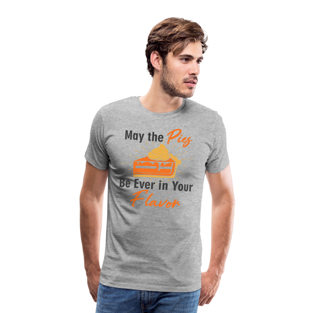 GU 'May the Pies' Light Unisex Premium T-Shirt - heather gray