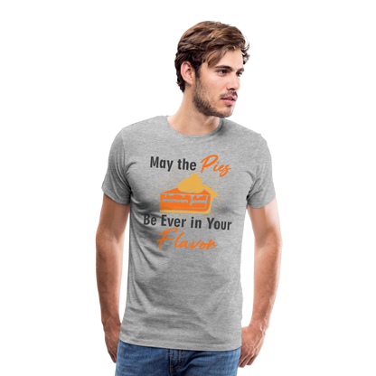 GU 'May the Pies' Light Unisex Premium T-Shirt - heather gray