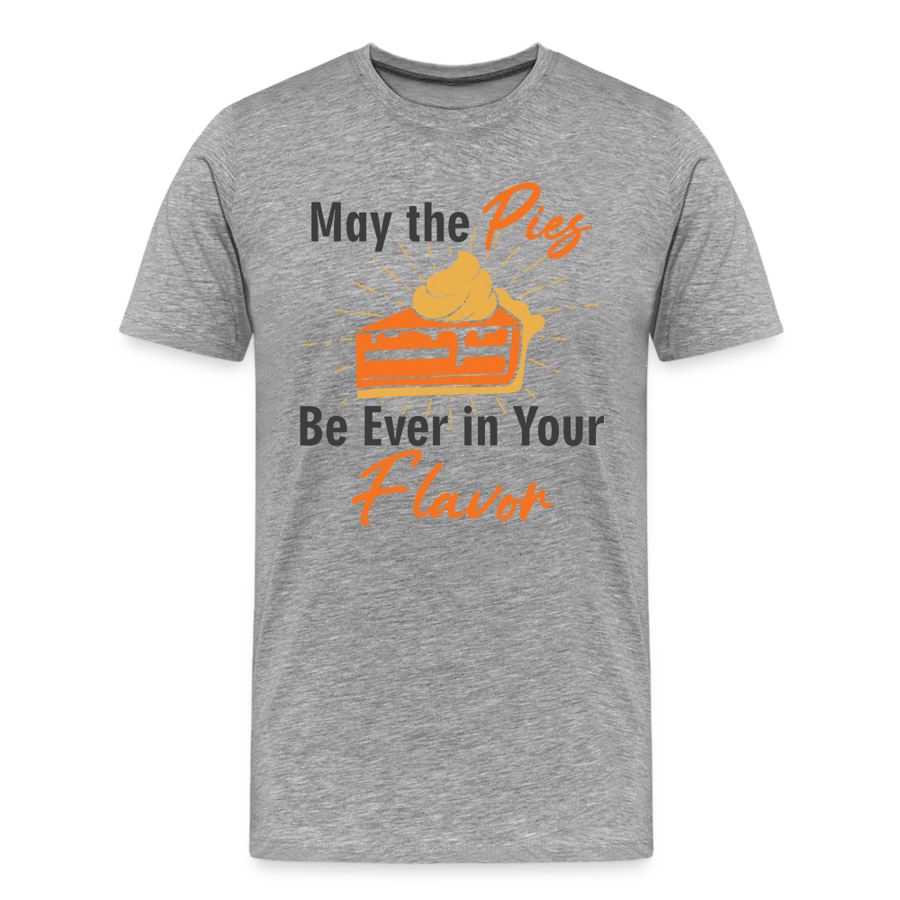 GU 'May the Pies' Light Unisex Premium T-Shirt - heather gray