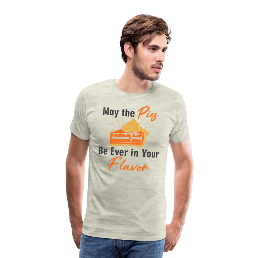 GU 'May the Pies' Light Unisex Premium T-Shirt - heather oatmeal