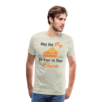 GU 'May the Pies' Light Unisex Premium T-Shirt - heather oatmeal