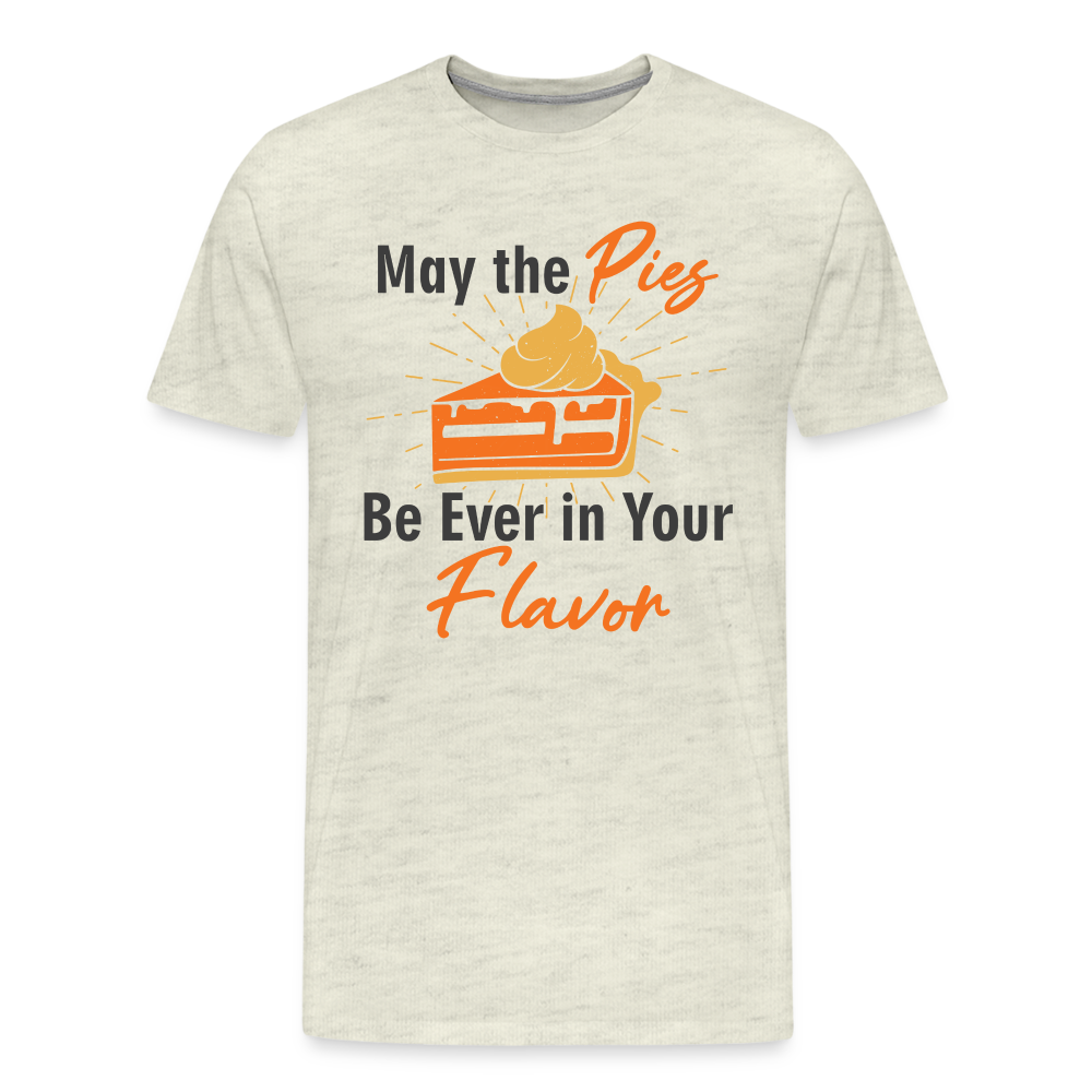 GU 'May the Pies' Light Unisex Premium T-Shirt - heather oatmeal