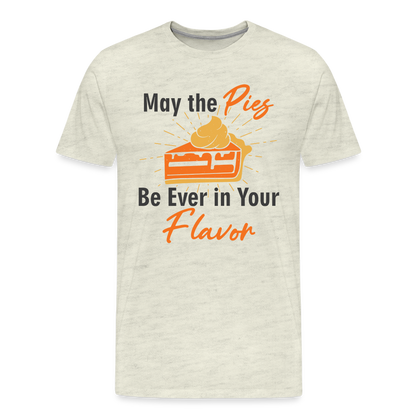 GU 'May the Pies' Light Unisex Premium T-Shirt - heather oatmeal