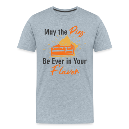 GU 'May the Pies' Light Unisex Premium T-Shirt - heather ice blue