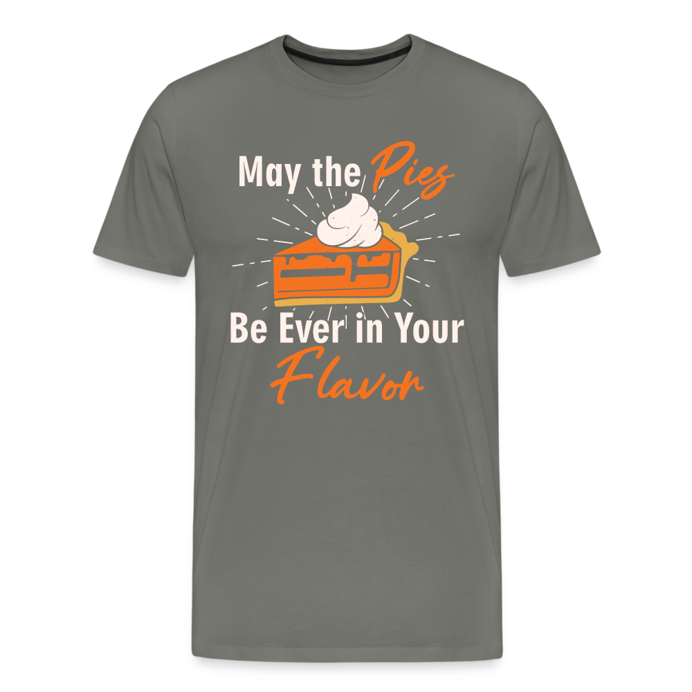 GU 'May the Pies' Unisex Premium T-Shirt - asphalt gray