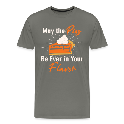 GU 'May the Pies' Unisex Premium T-Shirt - asphalt gray