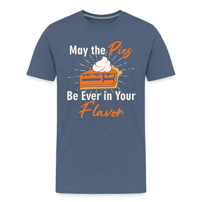 GU 'May the Pies' Unisex Premium T-Shirt - heather blue