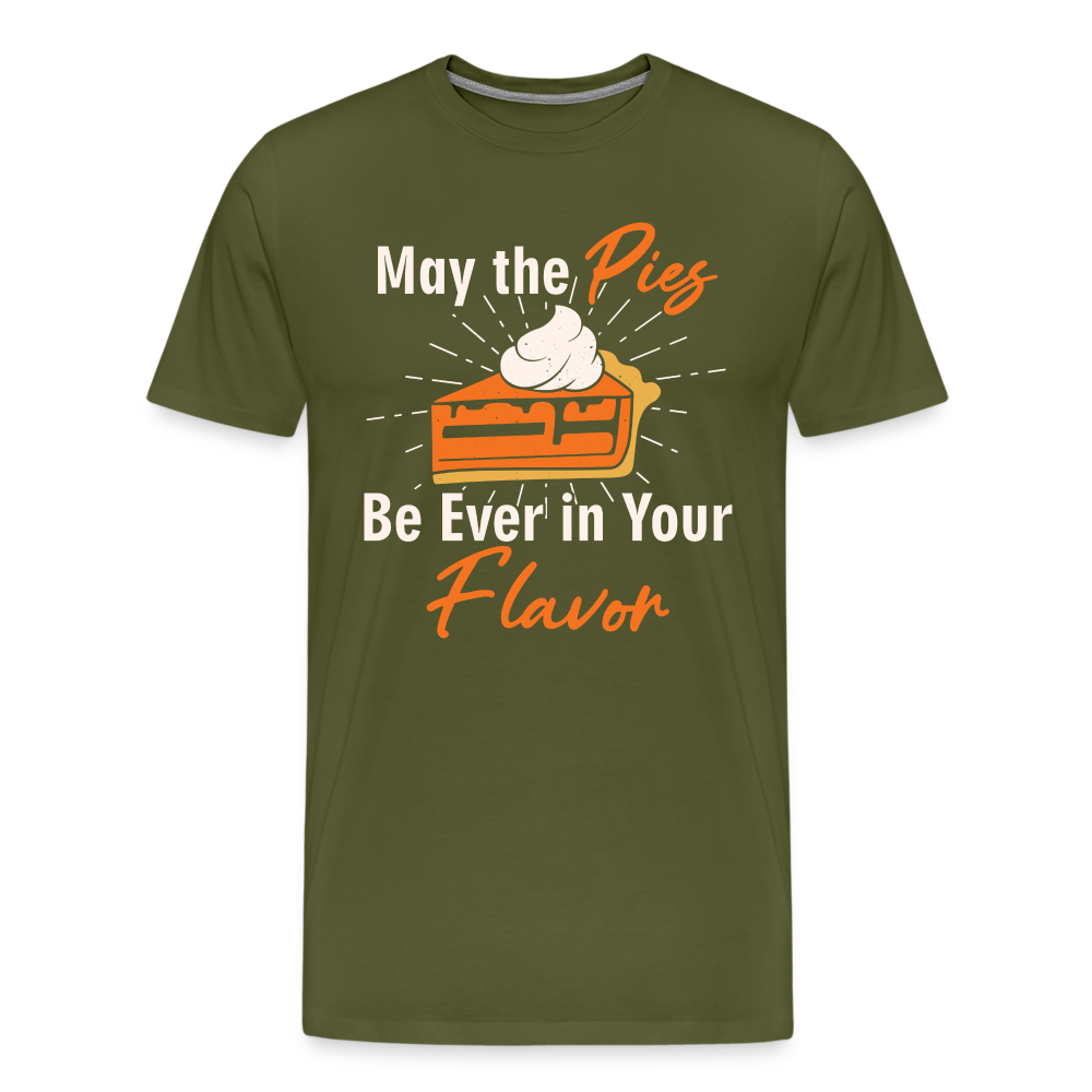 GU 'May the Pies' Unisex Premium T-Shirt - olive green