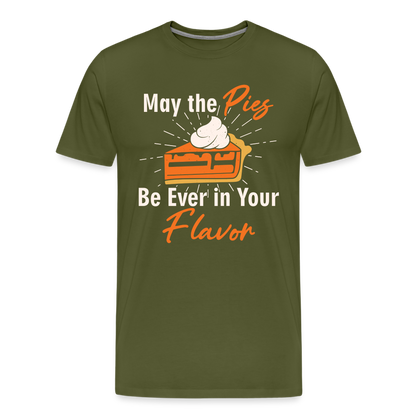 GU 'May the Pies' Unisex Premium T-Shirt - olive green