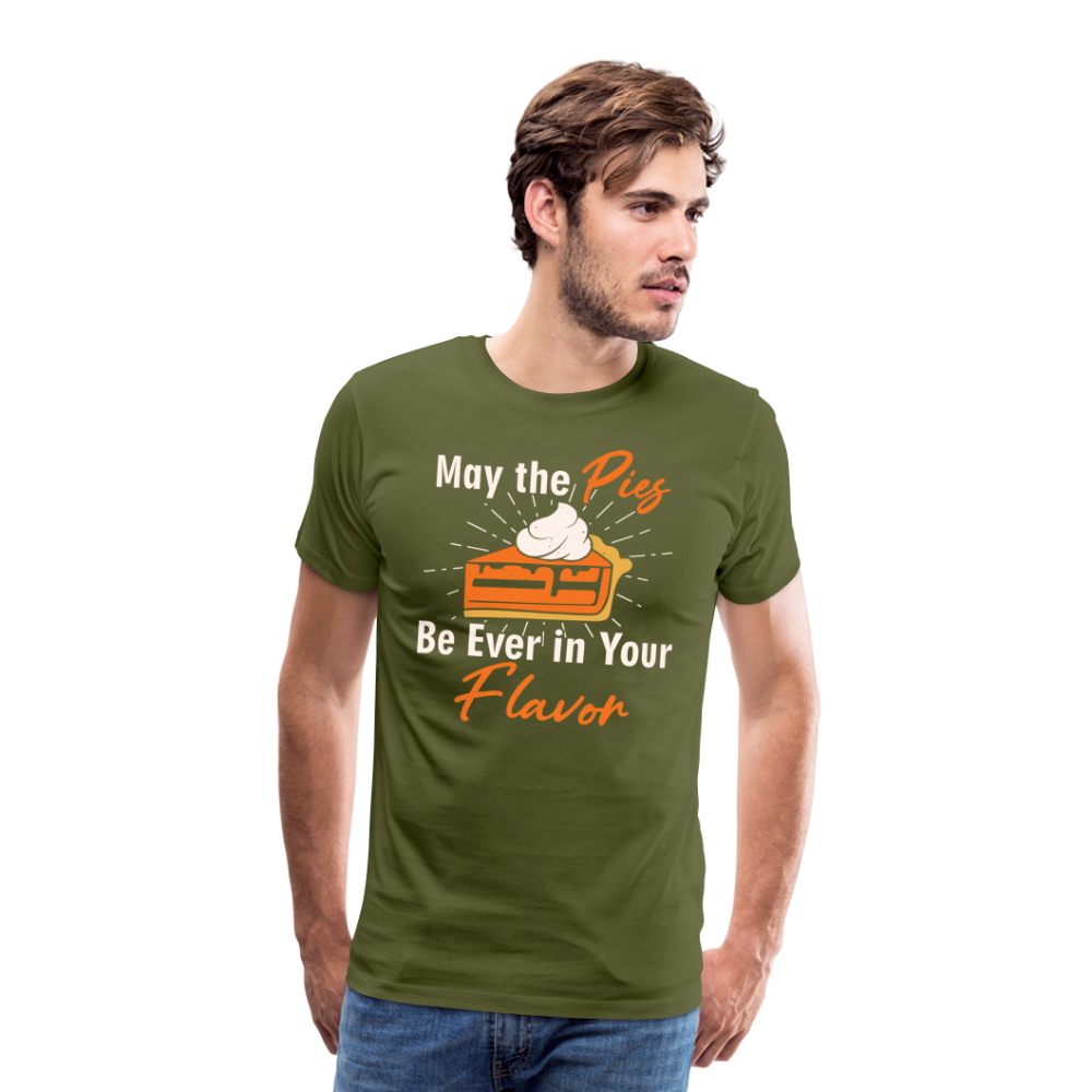 GU 'May the Pies' Unisex Premium T-Shirt - olive green