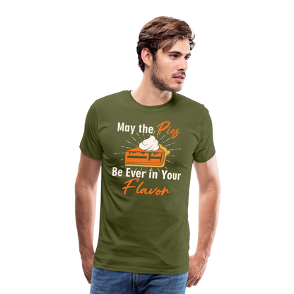 GU 'May the Pies' Unisex Premium T-Shirt - olive green