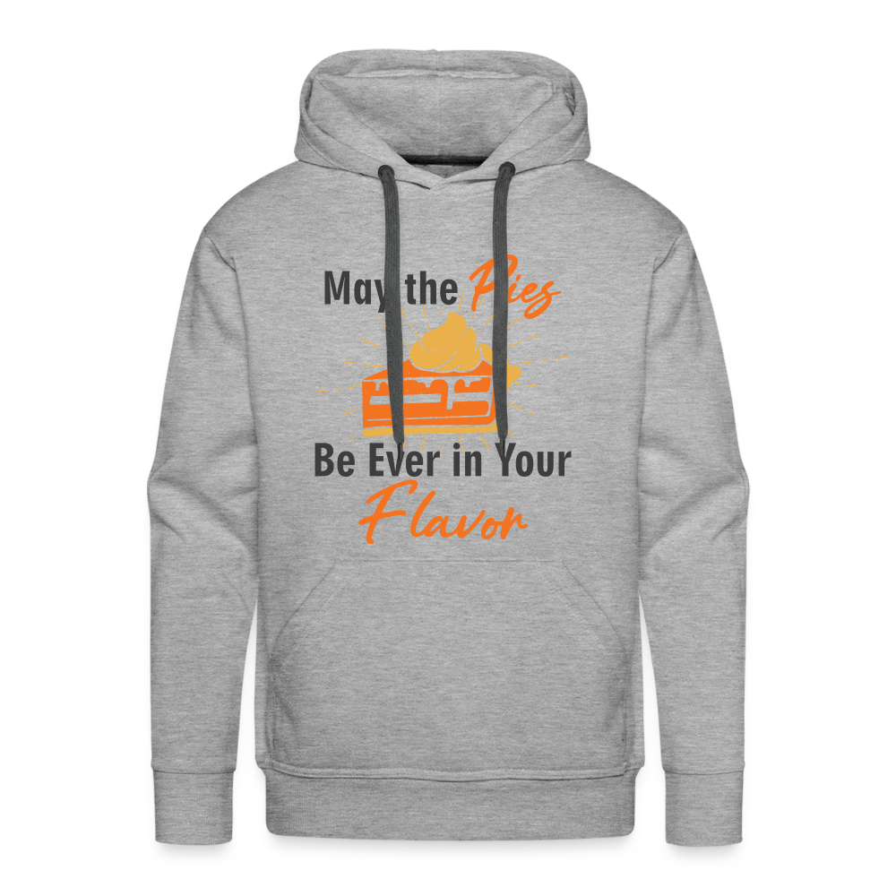 GU 'May the Pies' Light Unisex Premium Hoodie - heather grey