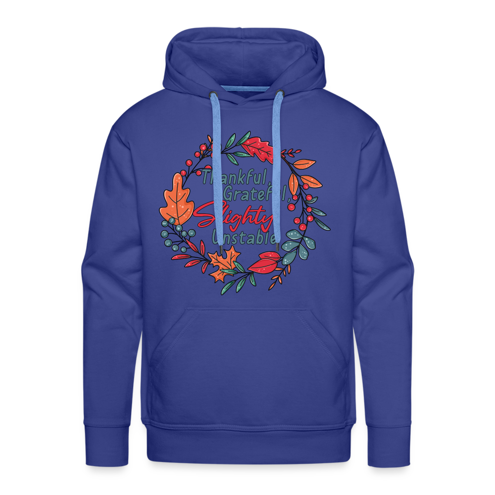 GU 'Thankful and Grateful' Unisex Premium Hoodie - royal blue