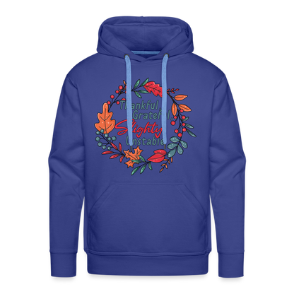 GU 'Thankful and Grateful' Unisex Premium Hoodie - royal blue