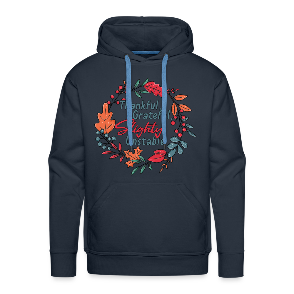 GU 'Thankful and Grateful' Unisex Premium Hoodie - navy