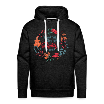 GU 'Thankful and Grateful' Unisex Premium Hoodie - charcoal grey