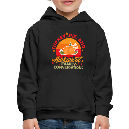 GU 'Turkey and Pie' Youth Premium Hoodie - black