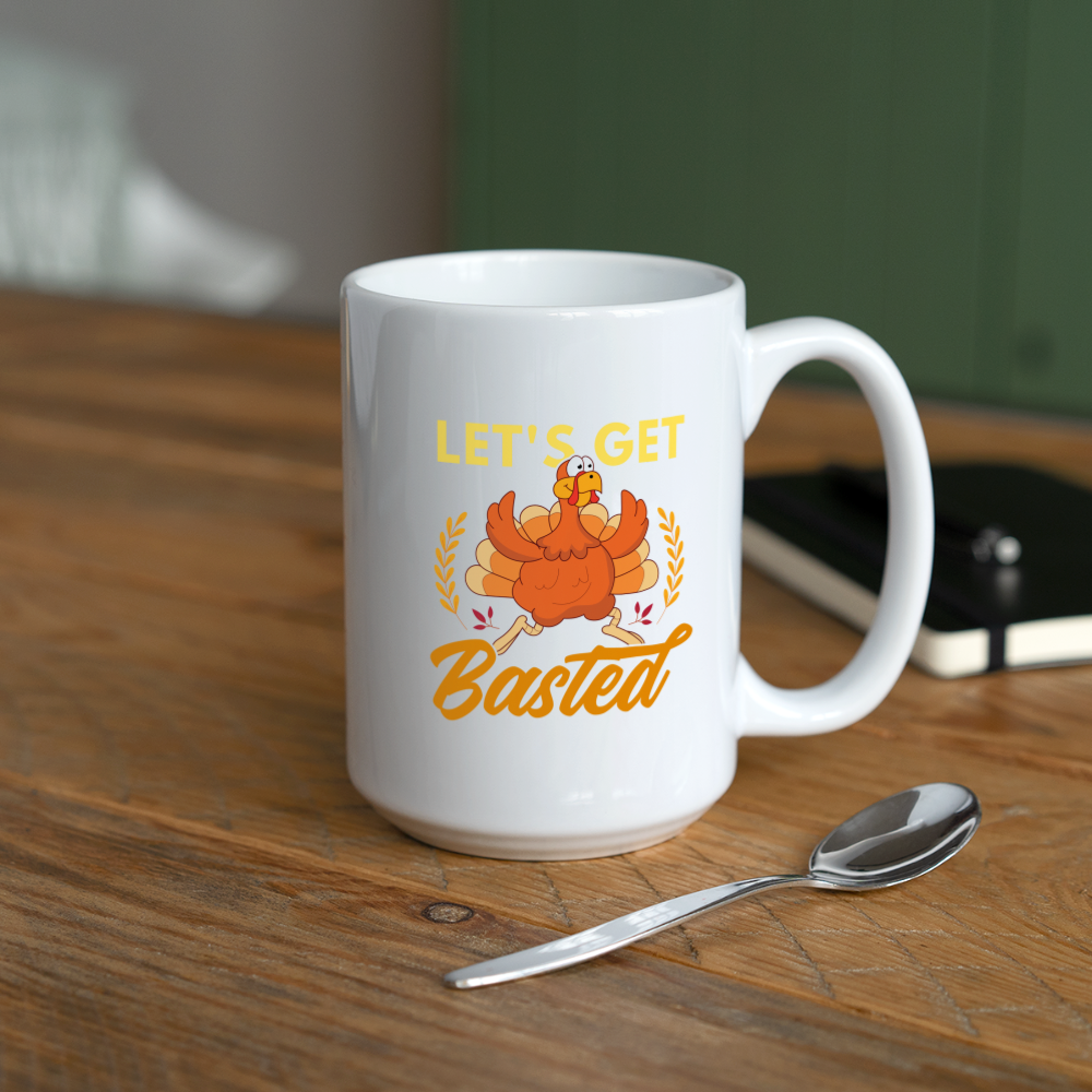 GU 'Let's Get Basted' 15 oz Mug - white